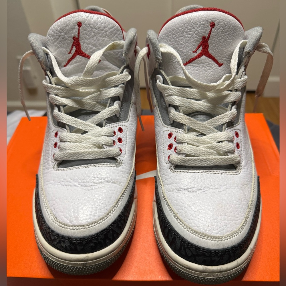 Jordan 3 Retro Fire Red - Picture 2 of 6